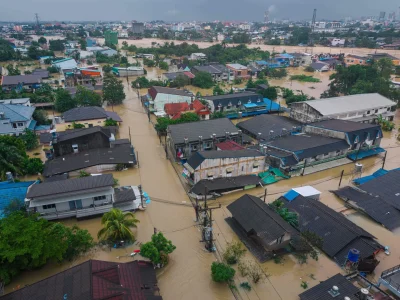 Siklon Tropis Senyar Picu Curah Hujan Ekstrem