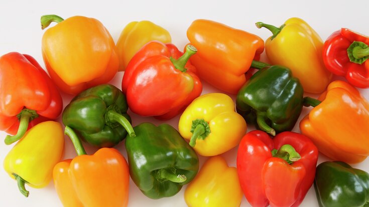 Sayuran Paprika Yang Memiliki Isi Kosong