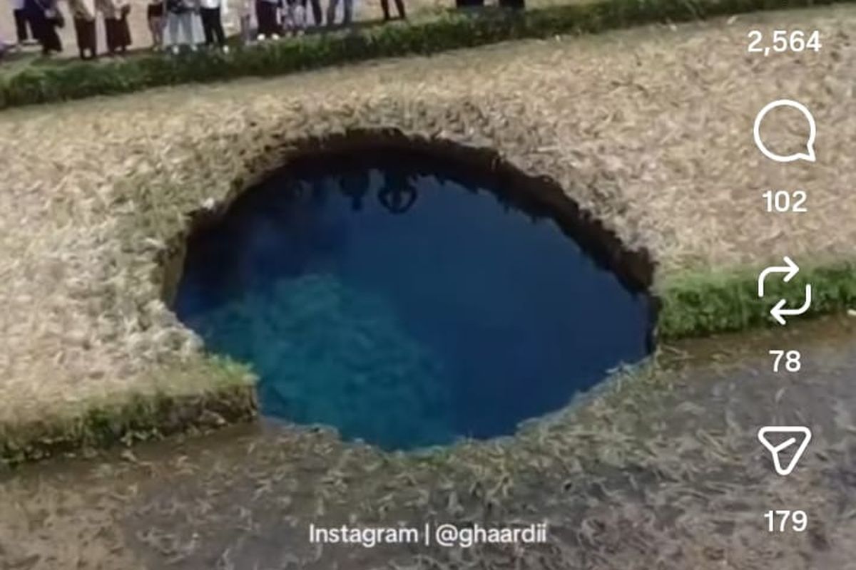 Peringatan BRIN: Fenomena Sinkhole Mengintai Wilayah RI Ini