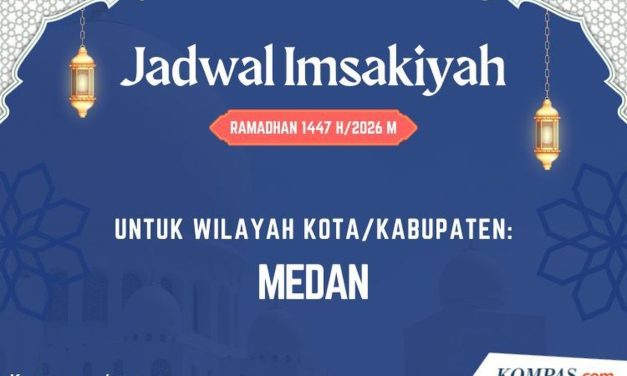 Cek Jadwal Imsakiyah Ramadhan 2026 Khusus Wilayah Medan