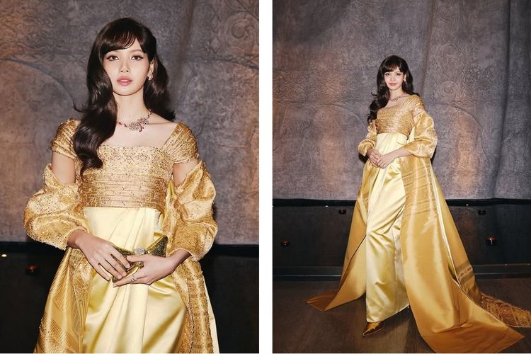 Look Mewah Lisa BLACKPINK: Napak Tilas Gaya Ratu Sirikit