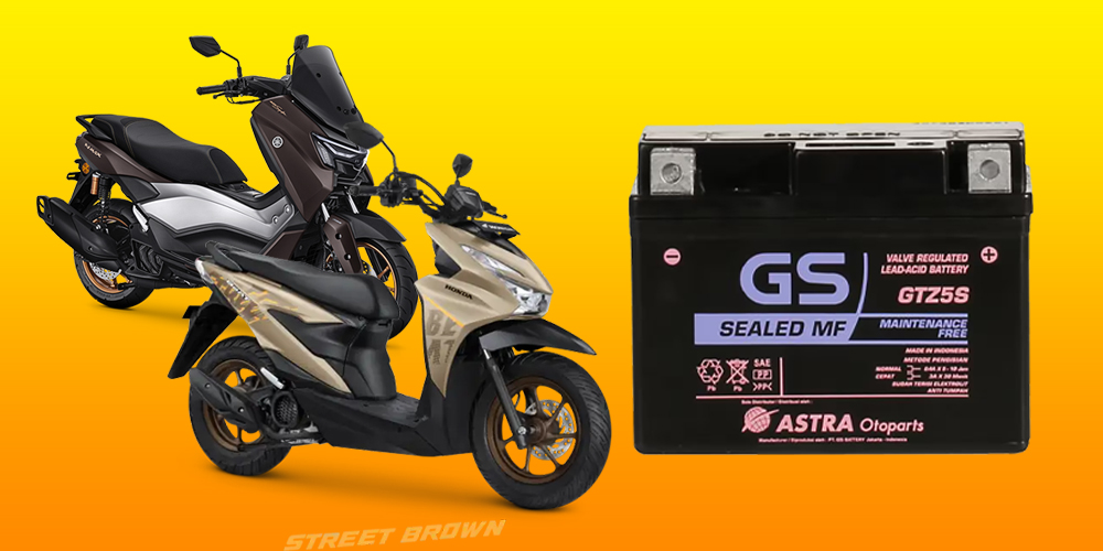 Rekomendasi Aki Motor Biar Tarikan Makin Enteng